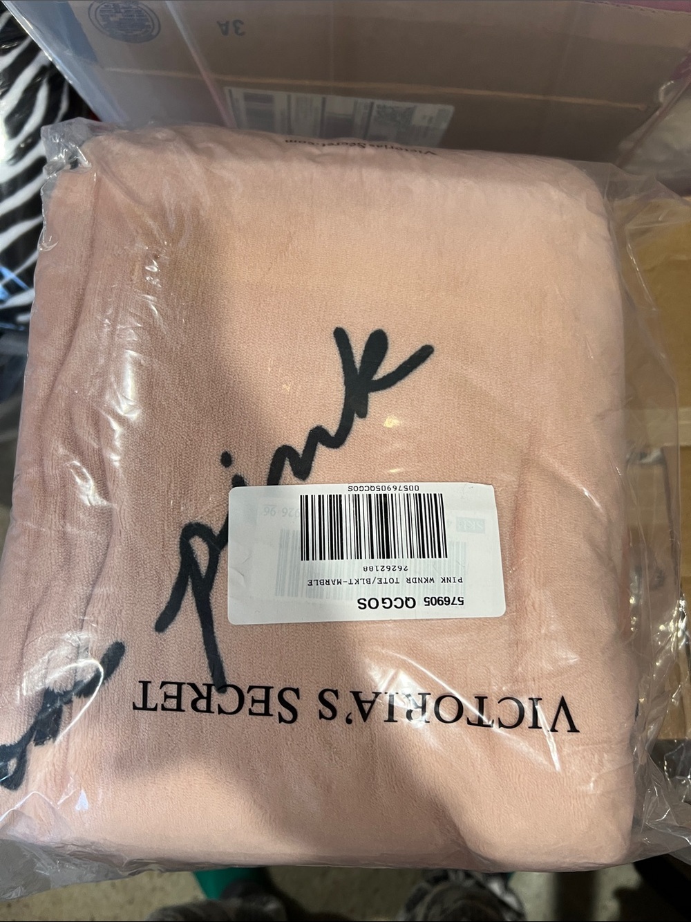 New VS PINK blanket pink